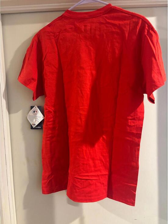 Bryce Harper Phillies Shirt Mens Medium Red Fanatics MLB NWT #10 Baseball Tee - Picture 2 of 4